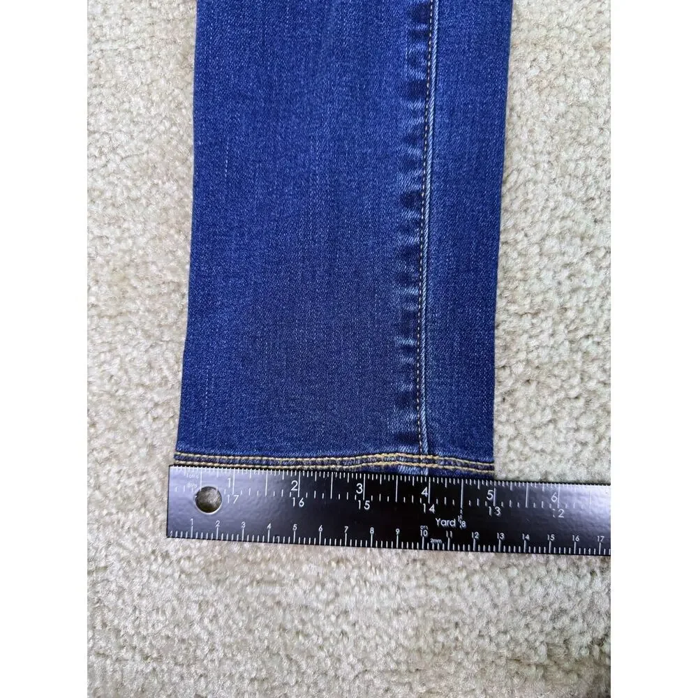 Old Navy Girls Rockstar Super Skinny Jeggings High Rise Blue Jeans Size 16 C332